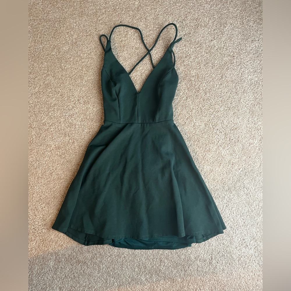 Green Homecoming Dress
